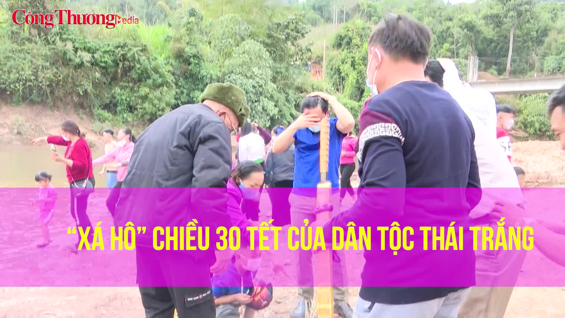 “Xá hô” chiều 30 Tết của dân tộc Thái trắng