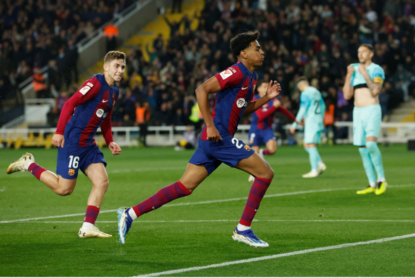 Yamal tỏa sáng, Barca thắng nhọc Mallorca