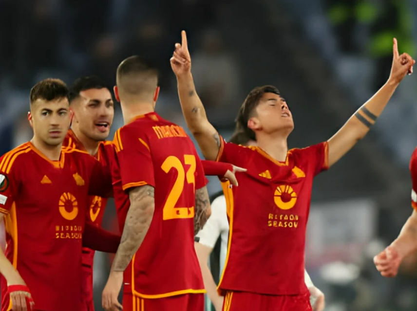 AS Roma thắng đậm Brighton tại Europa League