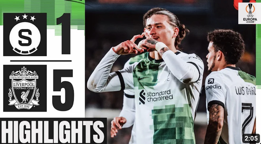 Sparta Prague 1-5 Liverpool | Highlights