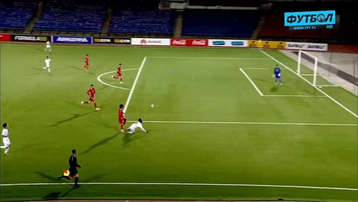 Những tình huống hấp dẫn U23 Việt Nam và U23 Tajikistan