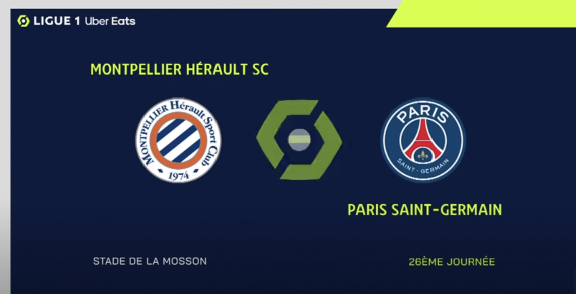 MONTPELLIER HÉRAULT SC - PARIS SAINT-GERMAIN (2 - 6) Ligue 1 mùa 2023/2024