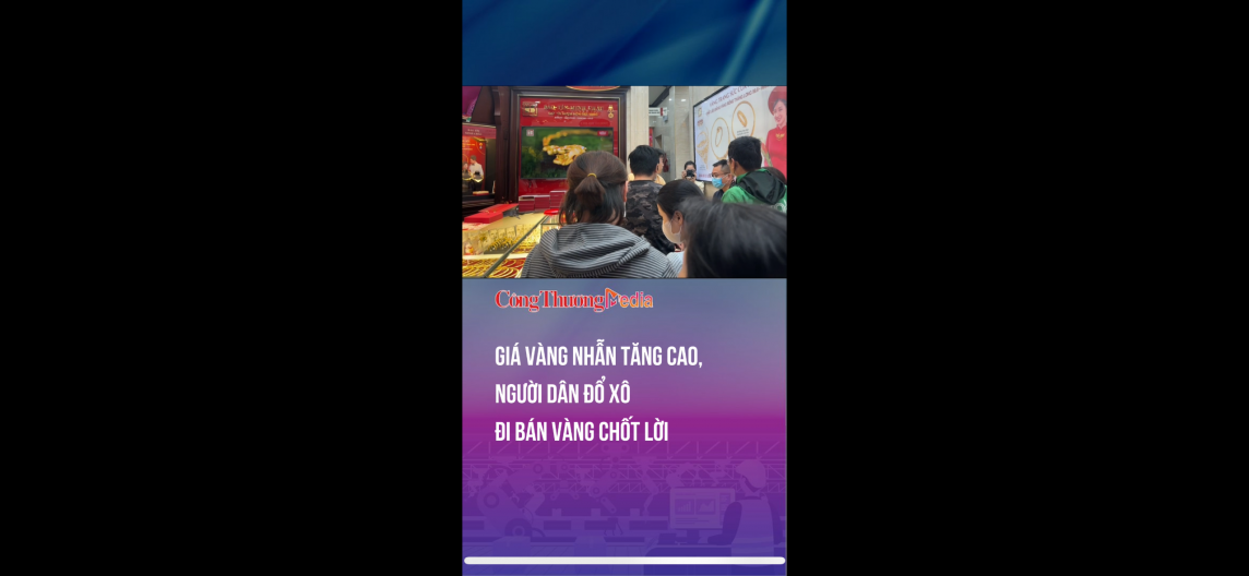 Giá vàng nhẫn tăng cao, người dân đổ xô đi bán vàng chốt lời
