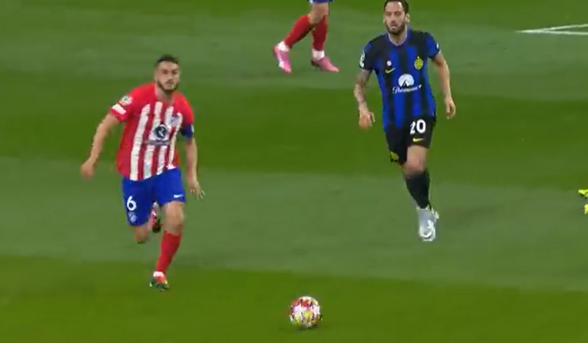 Màn đấu súng căng thắng giữa Atletico Madrid và Inter Milan