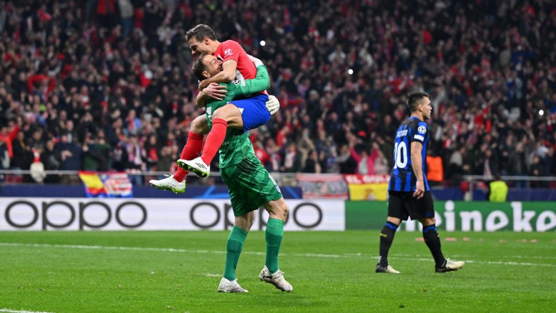 Atletico loại Inter Milan khỏi Champions League