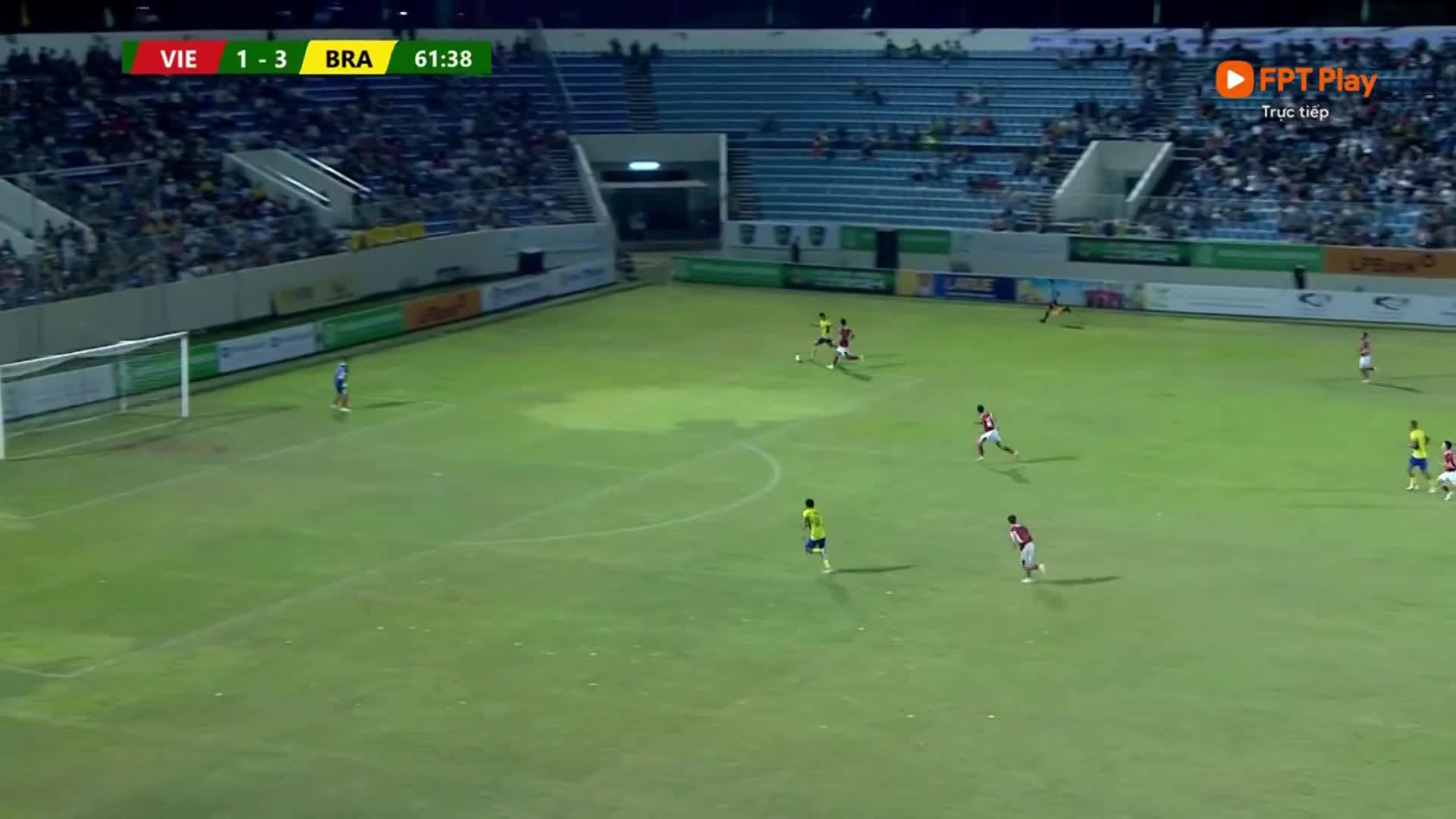 Clip bàn thắng đẹp giữa Việt Nam và Brazil - 4--1