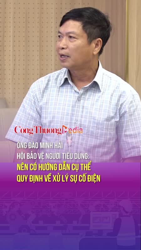 Nên có hướng dẫn cụ thể quy định về xử lý sự cố điện