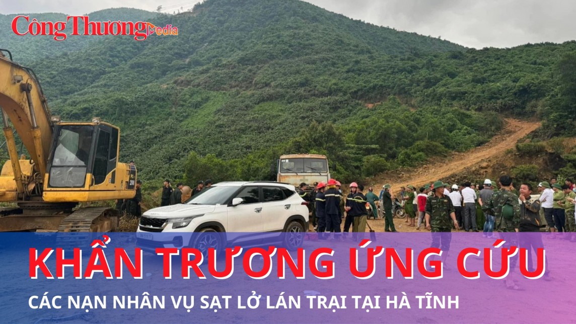Khẩn trương ứng cứu các nạn nhân vụ sạt lở thi công đường dây 500 kV mạch 3 tại Hà Tĩnh
