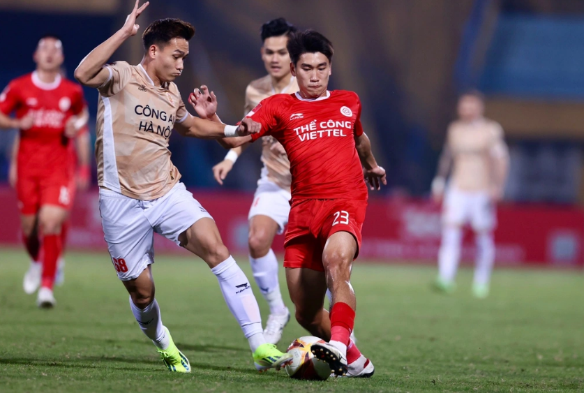 Thể Công Viettel đại thắng Công An Hà Nội