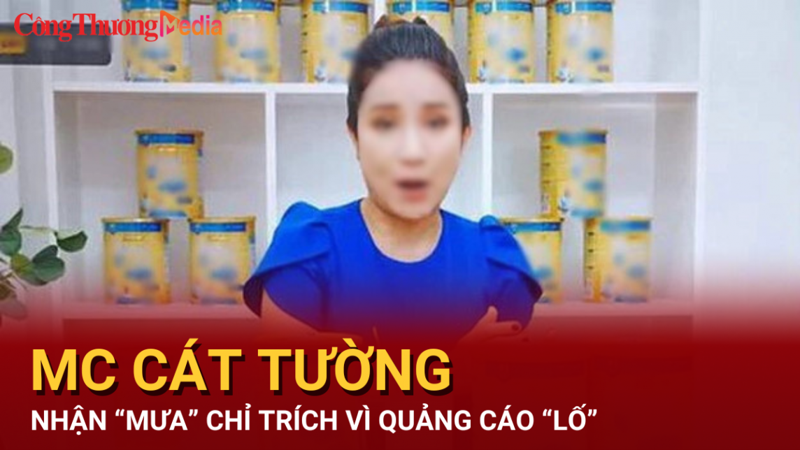 MC Cát Tường nhận