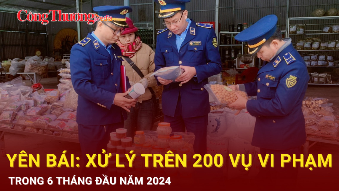 Yên Bái: Xử lý trên 200 vụ vi phạm trên địa bàn tỉnh trong 6 tháng đầu năm 2024