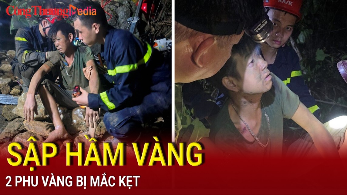 Bắc Kạn: Sập hầm nghi khai thác vàng trái phép, 2 phu vàng bị mắc kẹt