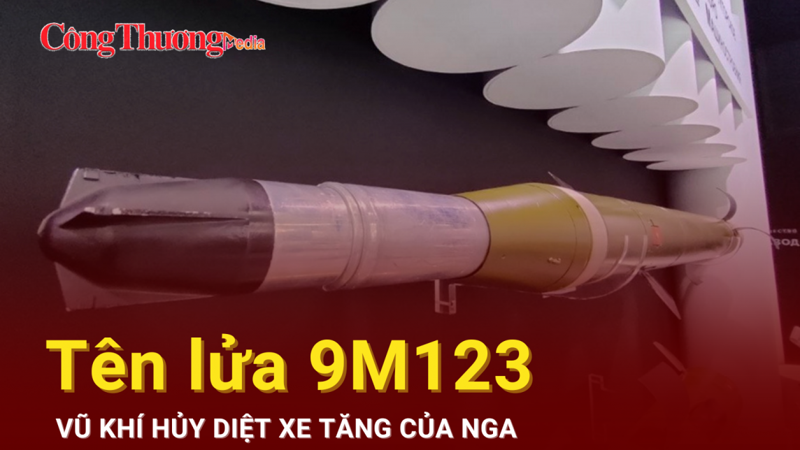 Tên lửa 9M123, vũ khí hủy diệt xe tăng của Nga