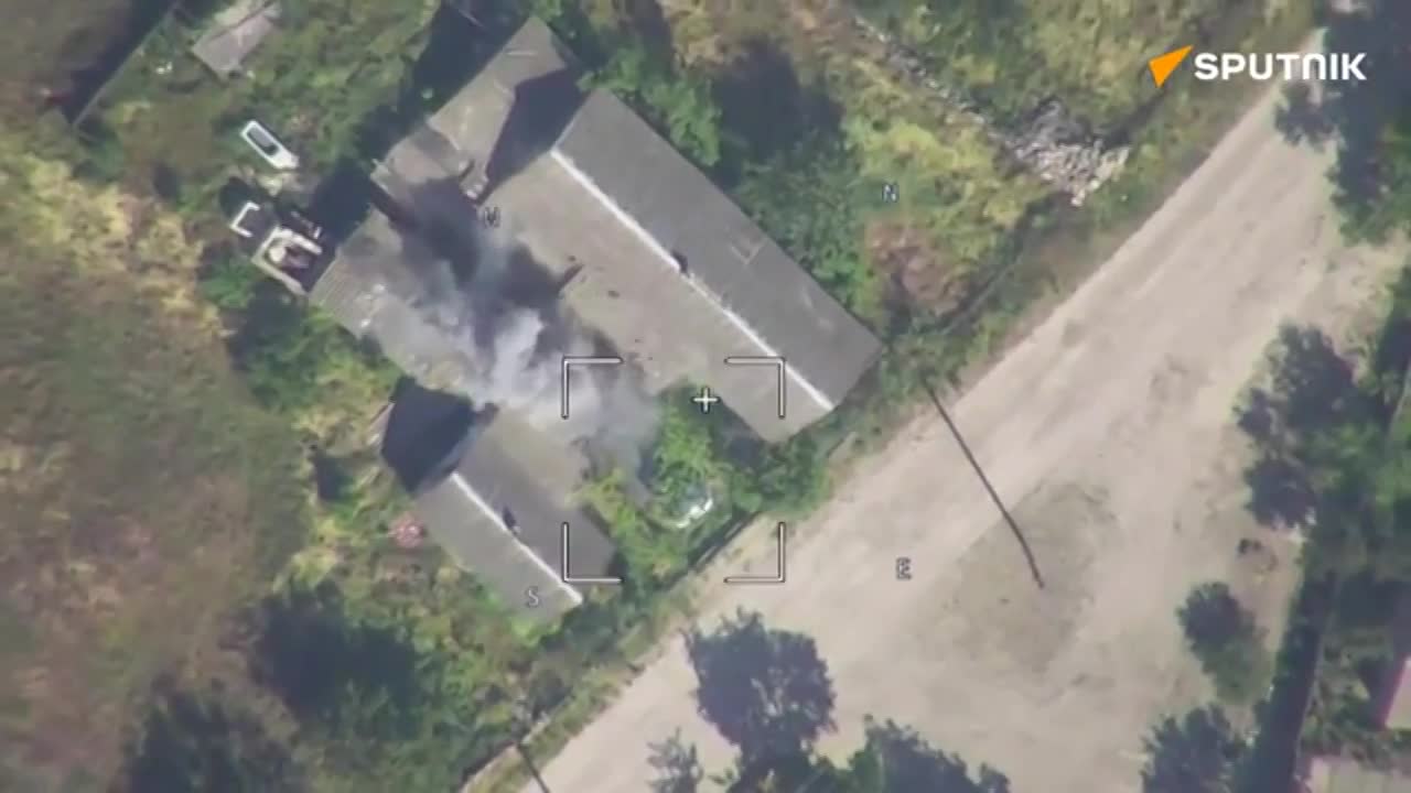 UAV Nga phá hủy phương tiện quân sự của lực lượng vũ trang Ukraine