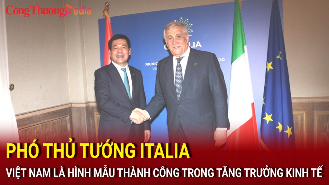 Phó Thủ tướng Italia: Việt Nam là hình mẫu thành công trong tăng trưởng kinh tế