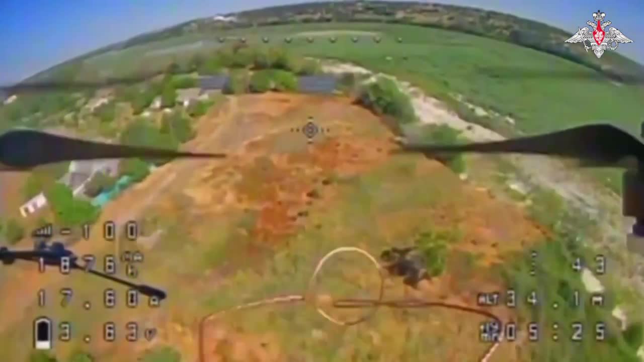 Video UAV Nga công phá thành trì của Ukraine ở hữu ngạn sông Dnepr