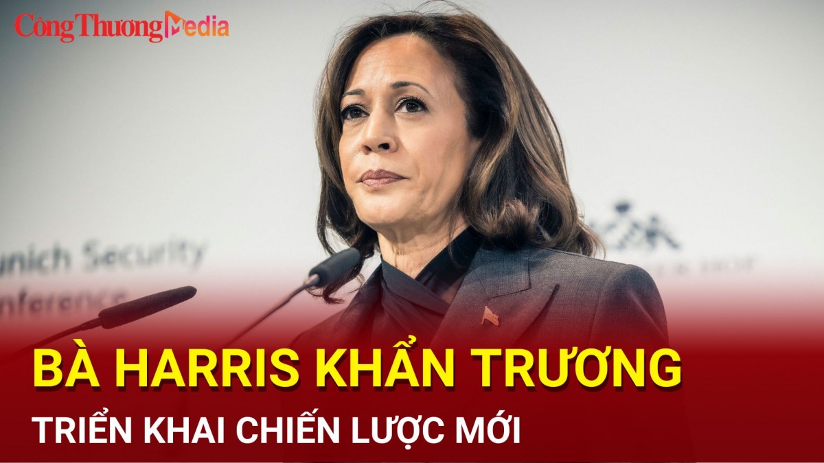 Bầu cử Mỹ 2024: Bà Harris khẩn trương triển khai chiến lược mới