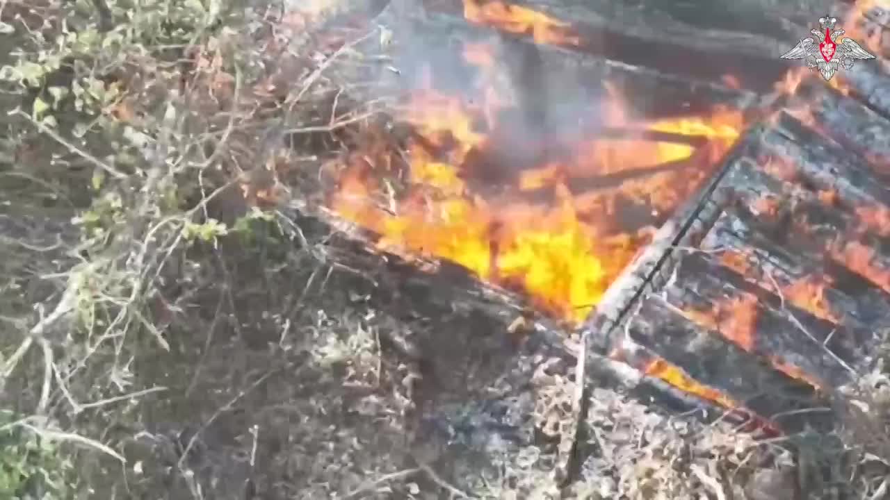 UAV Nga tấn công cứ điểm của Ukraine