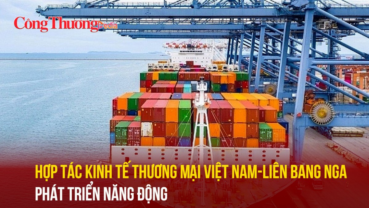 Hợp tác kinh tế thương mại Việt Nam-Liên bang Nga phát triển năng động