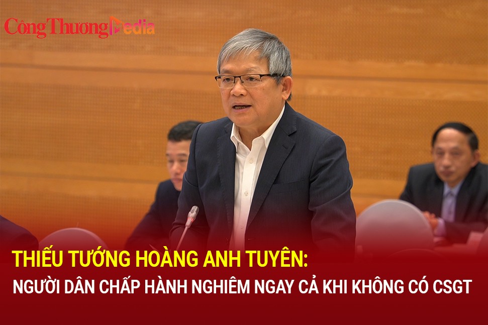 Thiếu tướng Hoàng Anh Tuyên: Người dân chấp hành nghiêm ngay cả khi không có cảnh sát giao thông
