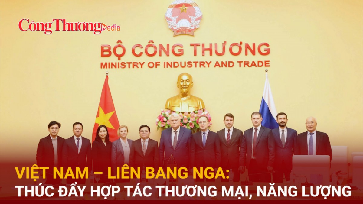 Việt Nam - Liên bang Nga: Thúc đẩy hợp tác thương mại, năng lượng