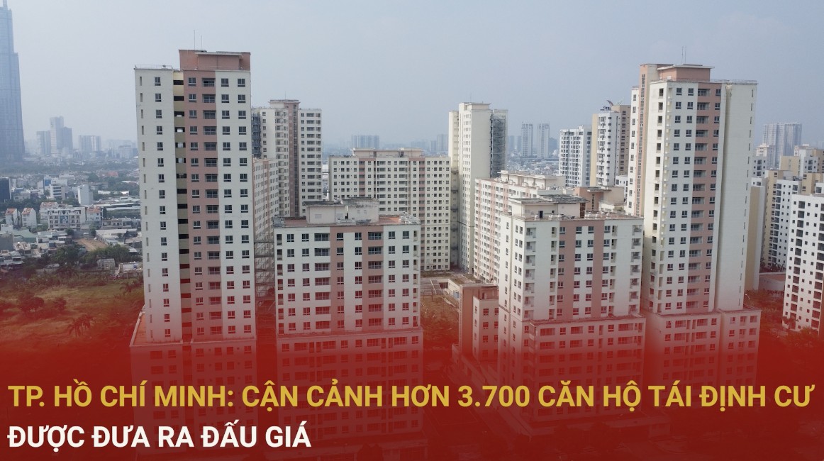 TP. Hồ Chí Minh: Cận cảnh hơn 3.700 căn hộ tái định cư được đưa ra đấu giá