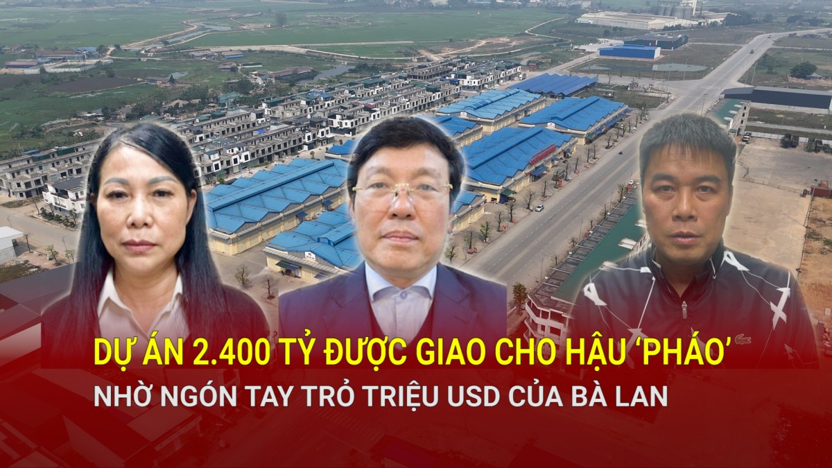 Cận cảnh dự án 2.400 tỷ Hậu 'Pháo' có được nhờ 1 'ngón tay triệu USD'