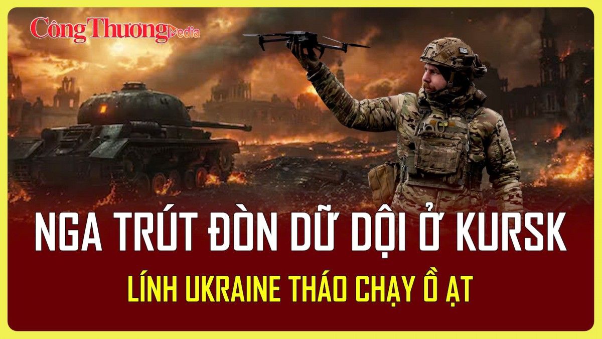 Chiến sự Nga-Ukraine tối 22/4: Nga dội hỏa lực ồ ạt ở Kursk