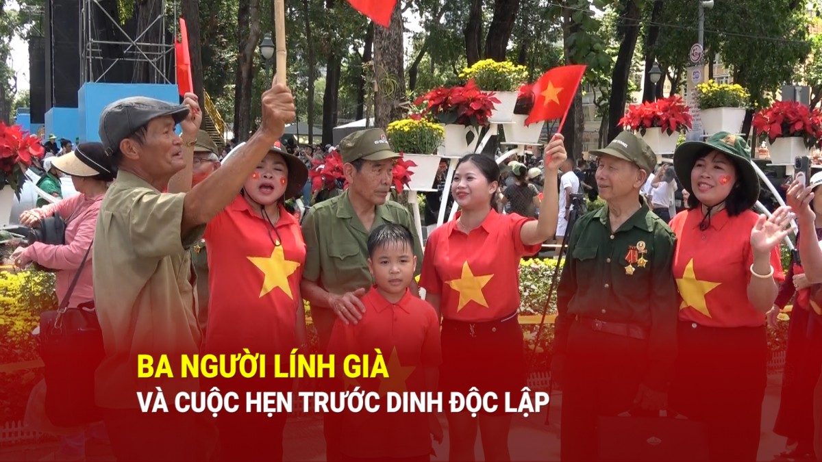 Ba người lính già và cuộc hẹn trước Dinh Độc Lập