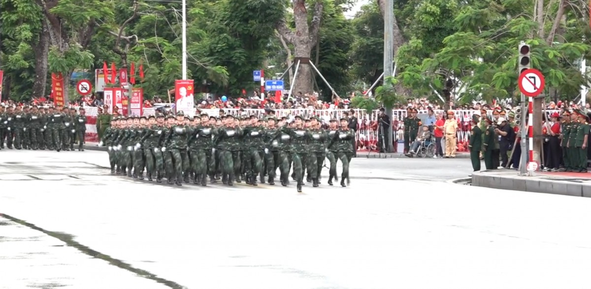 7. Khối nữ quân nhân Bộ chỉ huy Quân sự thành phố