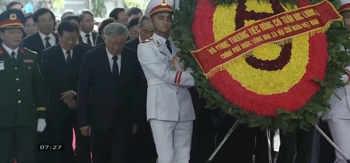 Đoàn Chính phủ do đồng chí Phạm Minh Chính, Ủy viên Bộ Chính trị, Thủ tướng Chính phủ làm Trưởng đoàn