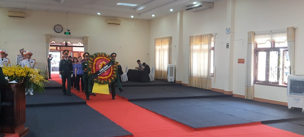 Hội trường T50 Bộ Chỉ huy Quân sự tỉnh Quảng Ngãi