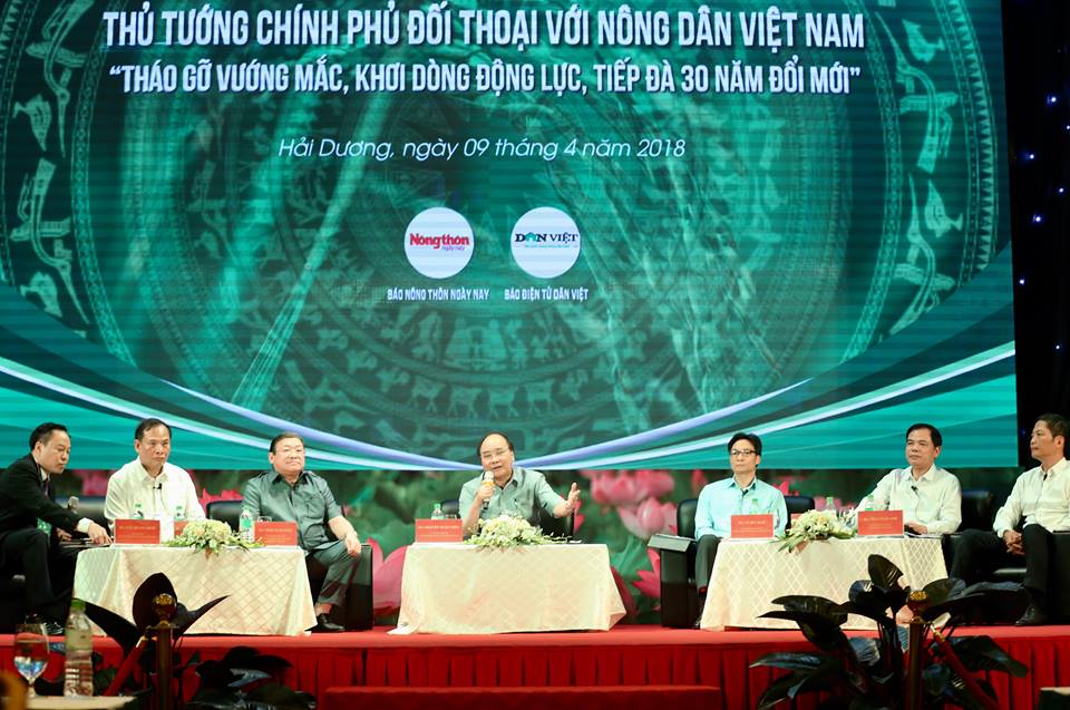 Thủ tướng Đối thoại với nông dân: Có năng lực cạnh tranh, sản phẩm sẽ không sợ bị phụ thuộc thị trường