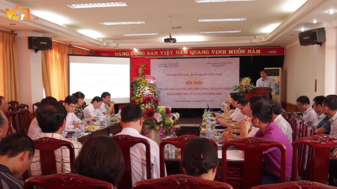 Thúc đẩy nâng cao năng suất chất lượng doanh nghiệp – kinh nghiệm thực tế và giải pháp nhân rộng