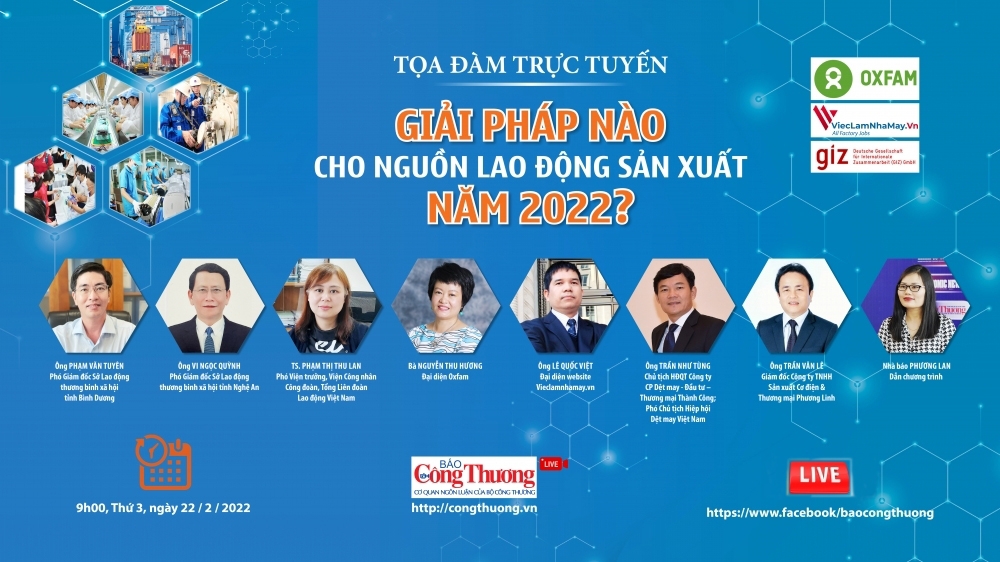 Giải pháp nào cho nguồn lao động sản xuất năm 2022?