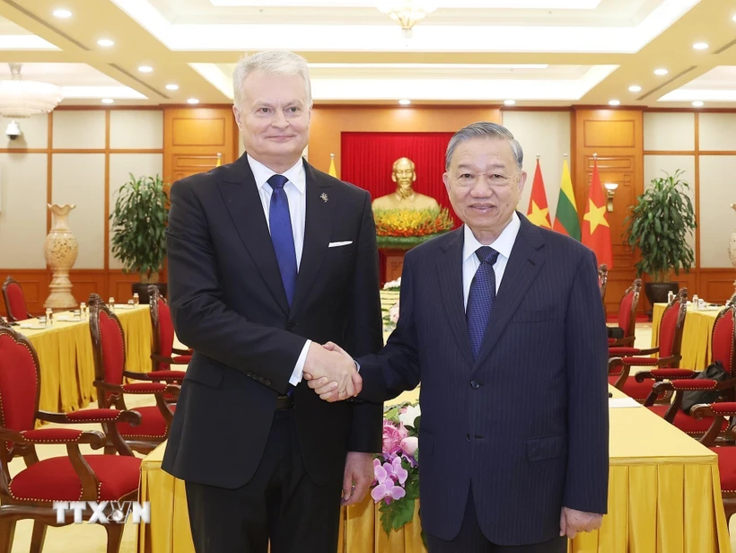 Tổng Bí thư Tô Lâm: Litva là đối tác quan trọng của Việt Nam tại khu vực