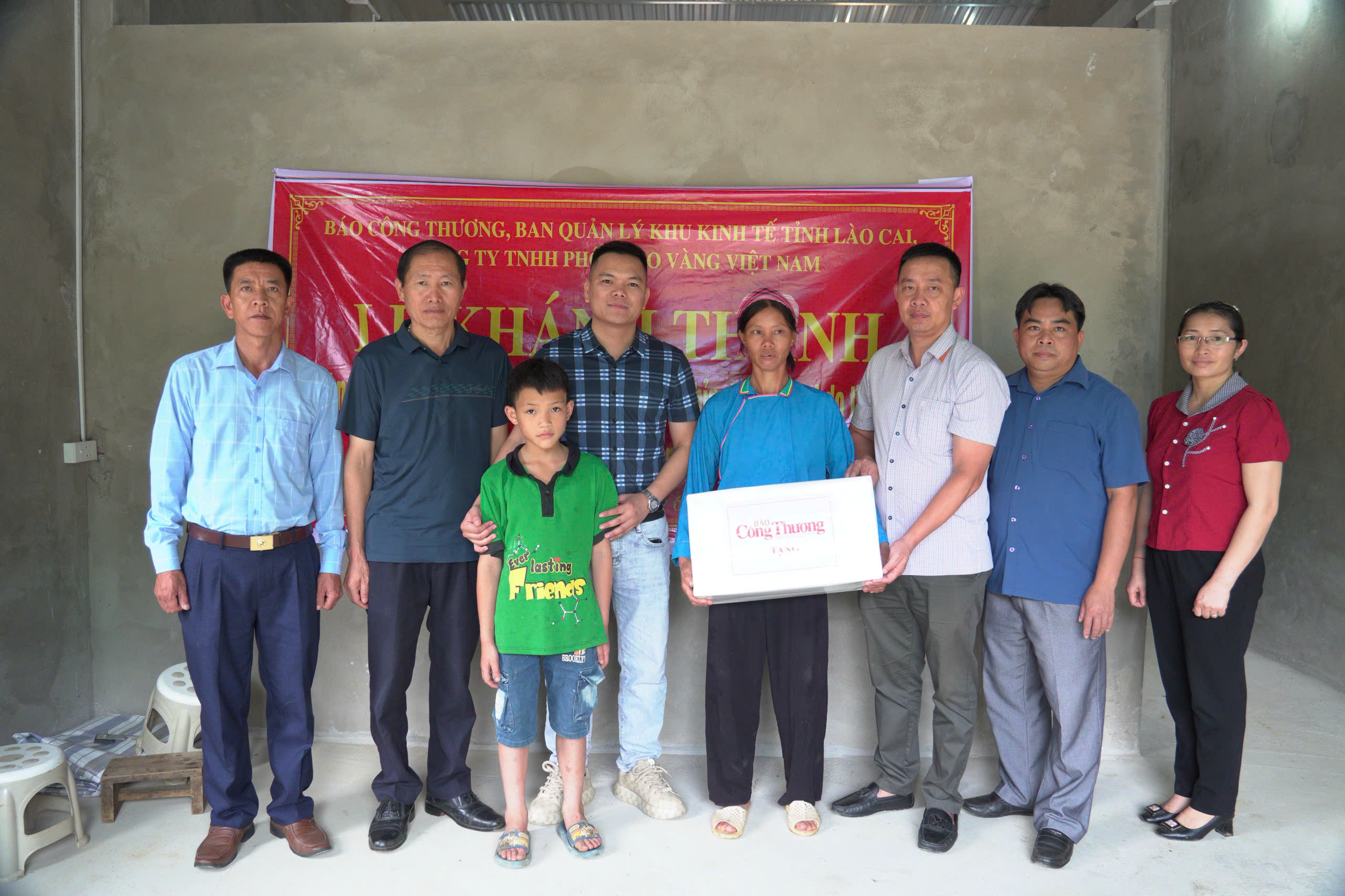 Báo Công Thương khánh thành nhà tình nghĩa tại Lào Cai