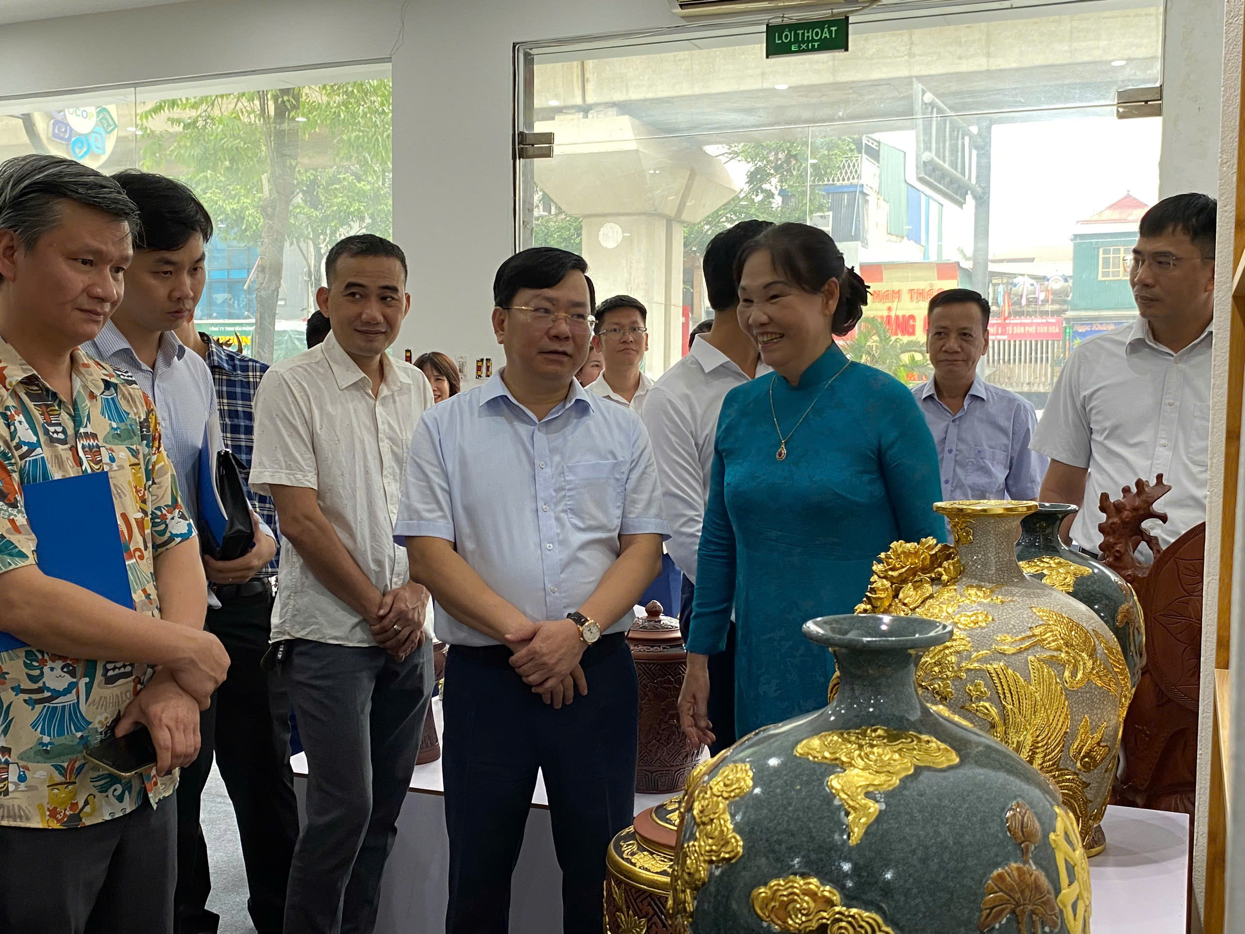 Triển lãm chuyên đề gốm sứ - sơn son thếp vàng năm 2025: Mở rộng cơ hội hợp tác