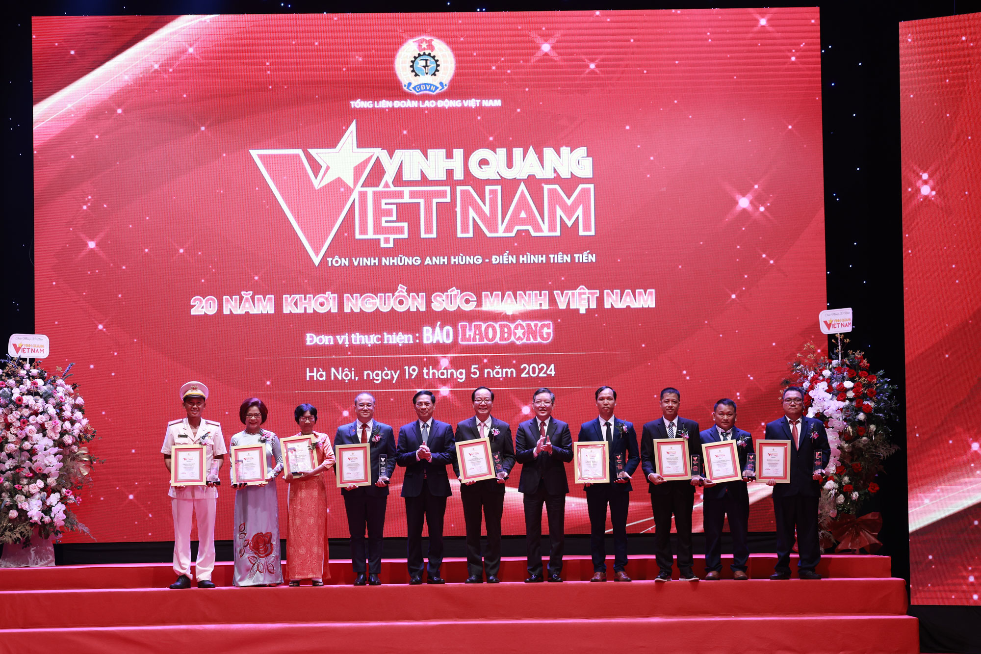 Vinh quang Việt Nam – Hành trình vinh danh và truyền cảm hứng
