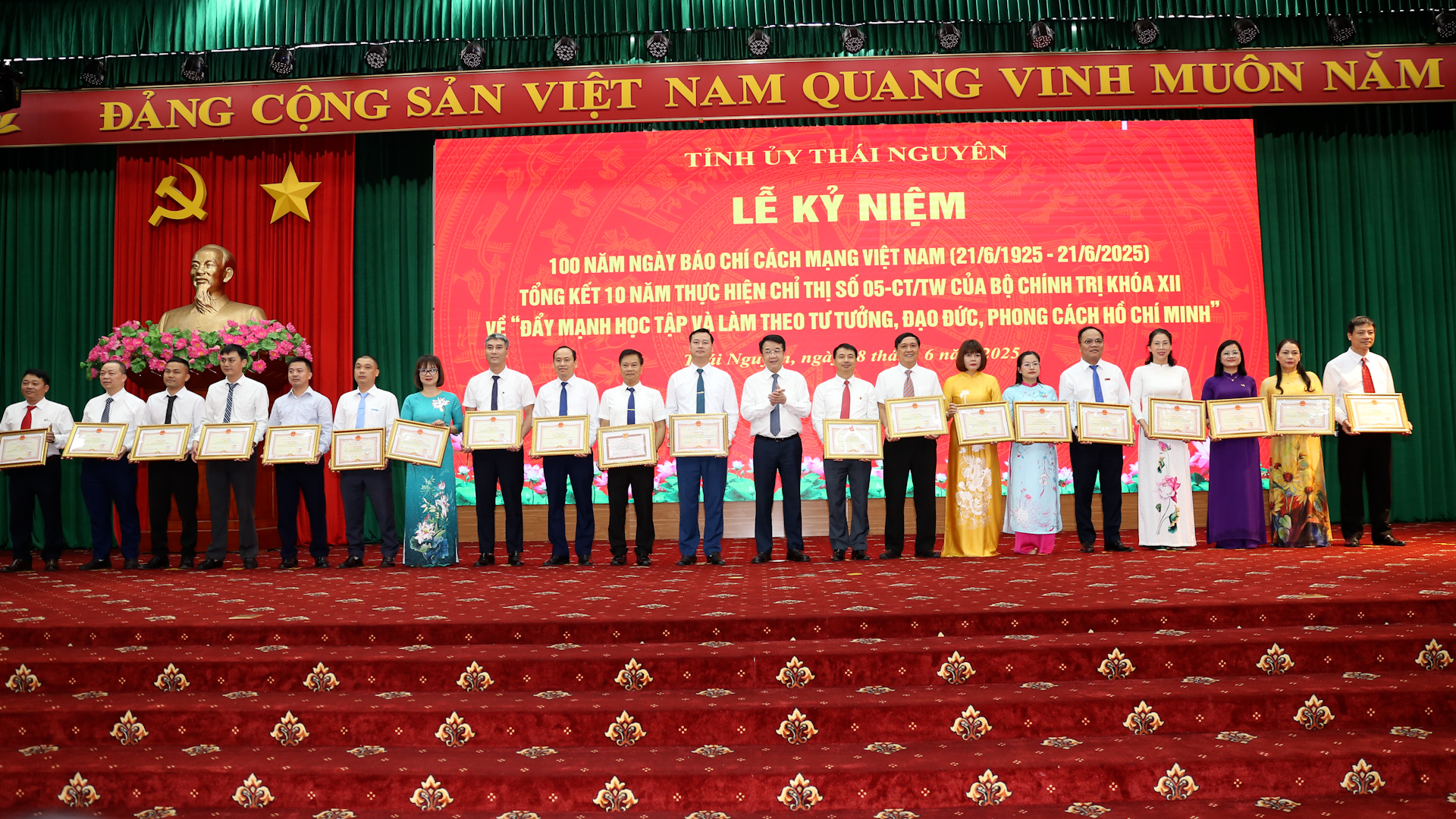 Thái Nguyên kỷ niệm 100 năm Ngày Báo chí cách mạng Việt Nam