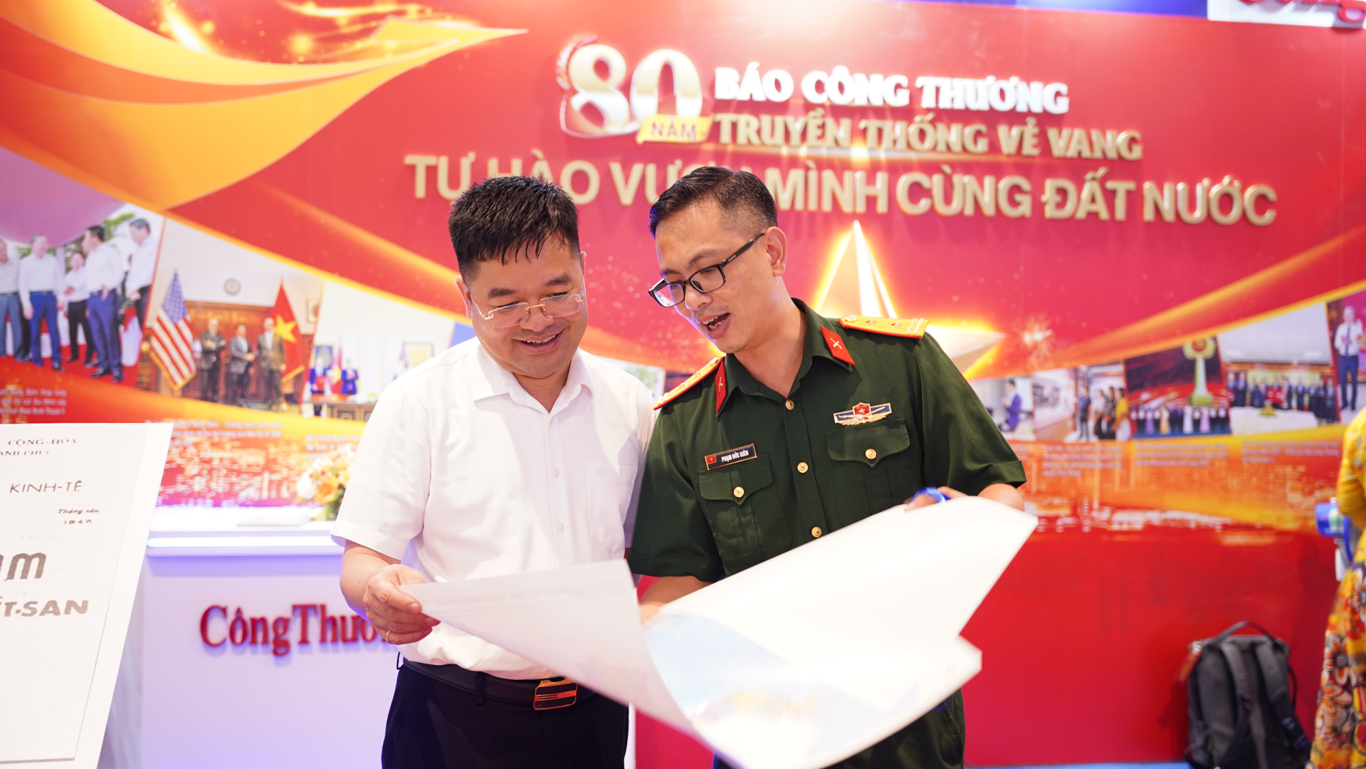 Đặc sắc gian trưng bày của Báo Công Thương tại Hội Báo toàn quốc 2025