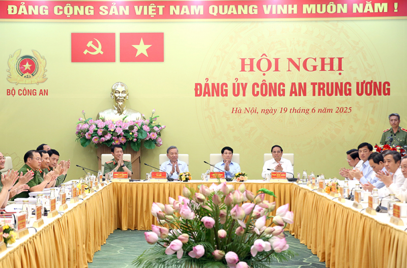 Đảng ủy Công an Trung ương họp đánh giá công tác 6 tháng đầu năm