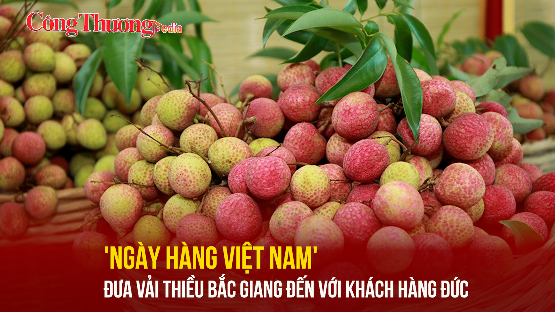 'Ngày hàng Việt Nam' - đưa vải thiều Bắc Giang đến với khách hàng Đức