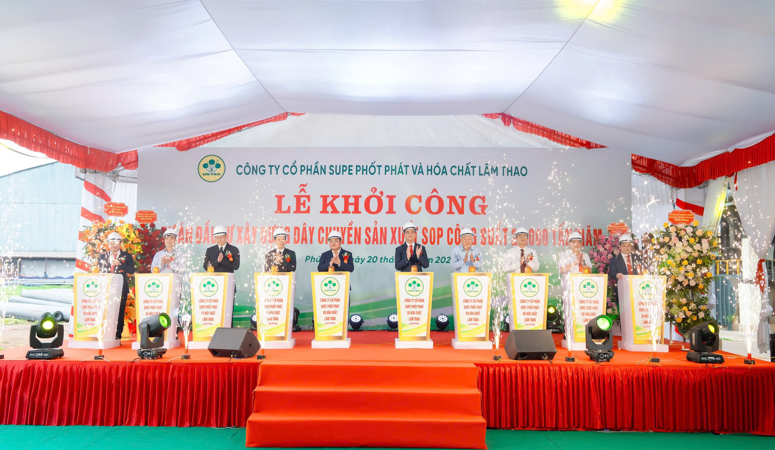 Khởi công dự án sản xuất phân kali chất lượng cao, quy mô 'khủng'