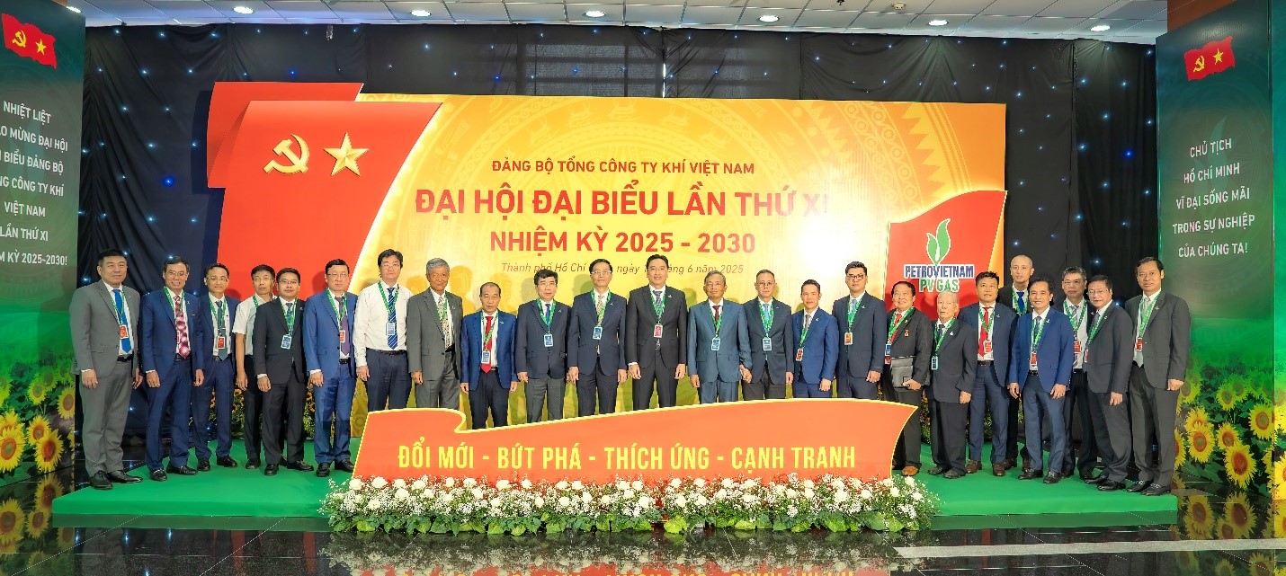 Đại hội Đại biểu Đảng bộ PV GAS lần thứ XI nhiệm kỳ 2025 – 2030
