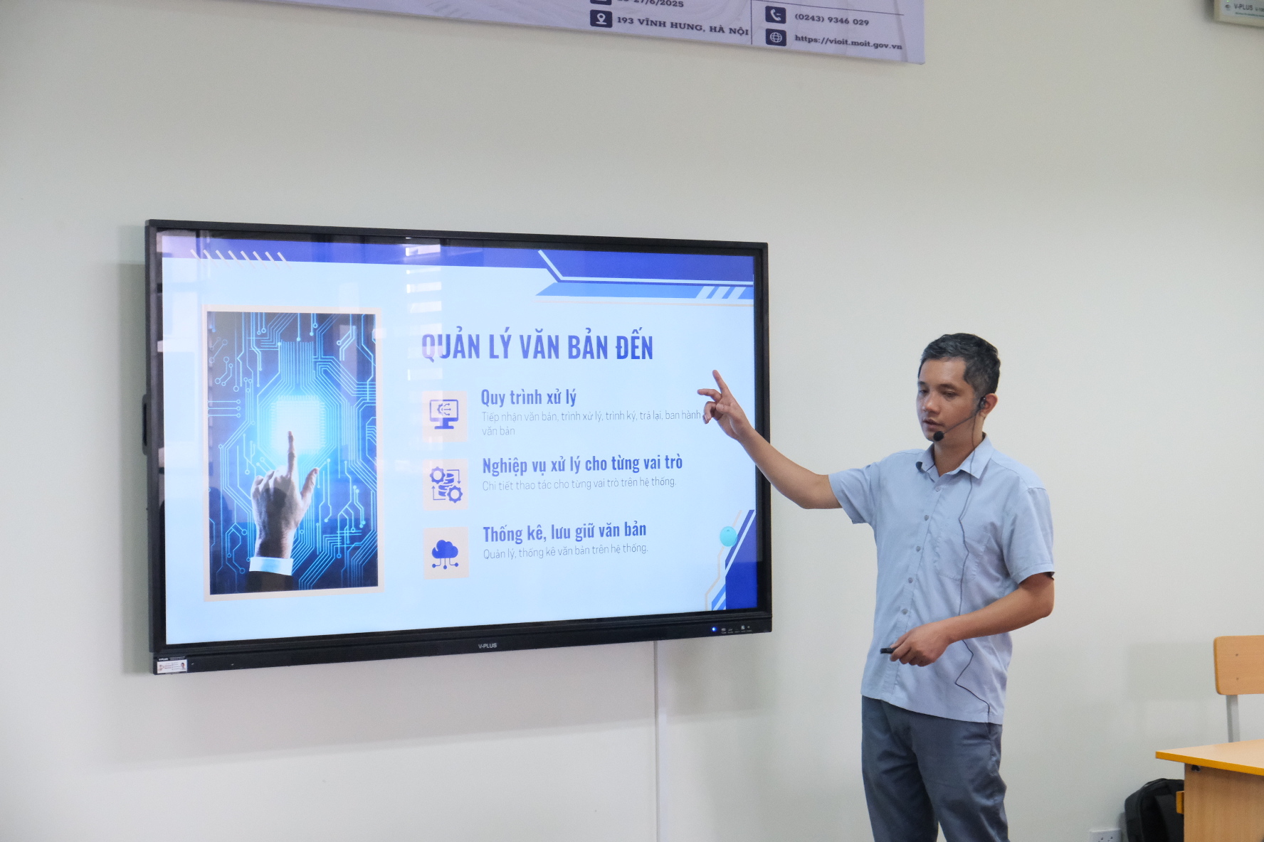 Nâng cao trình độ chuyển đổi số xử lý thủ tục hành chính tại Bộ Công Thương