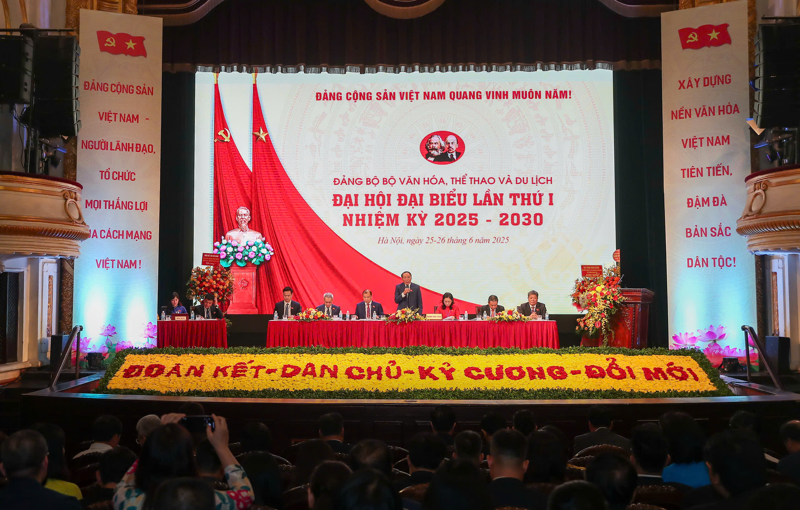 Đại hội đại biểu Đảng bộ Bộ Văn hóa, Thể thao và Du lịch: Khơi dậy mạnh mẽ tinh thần đổi mới