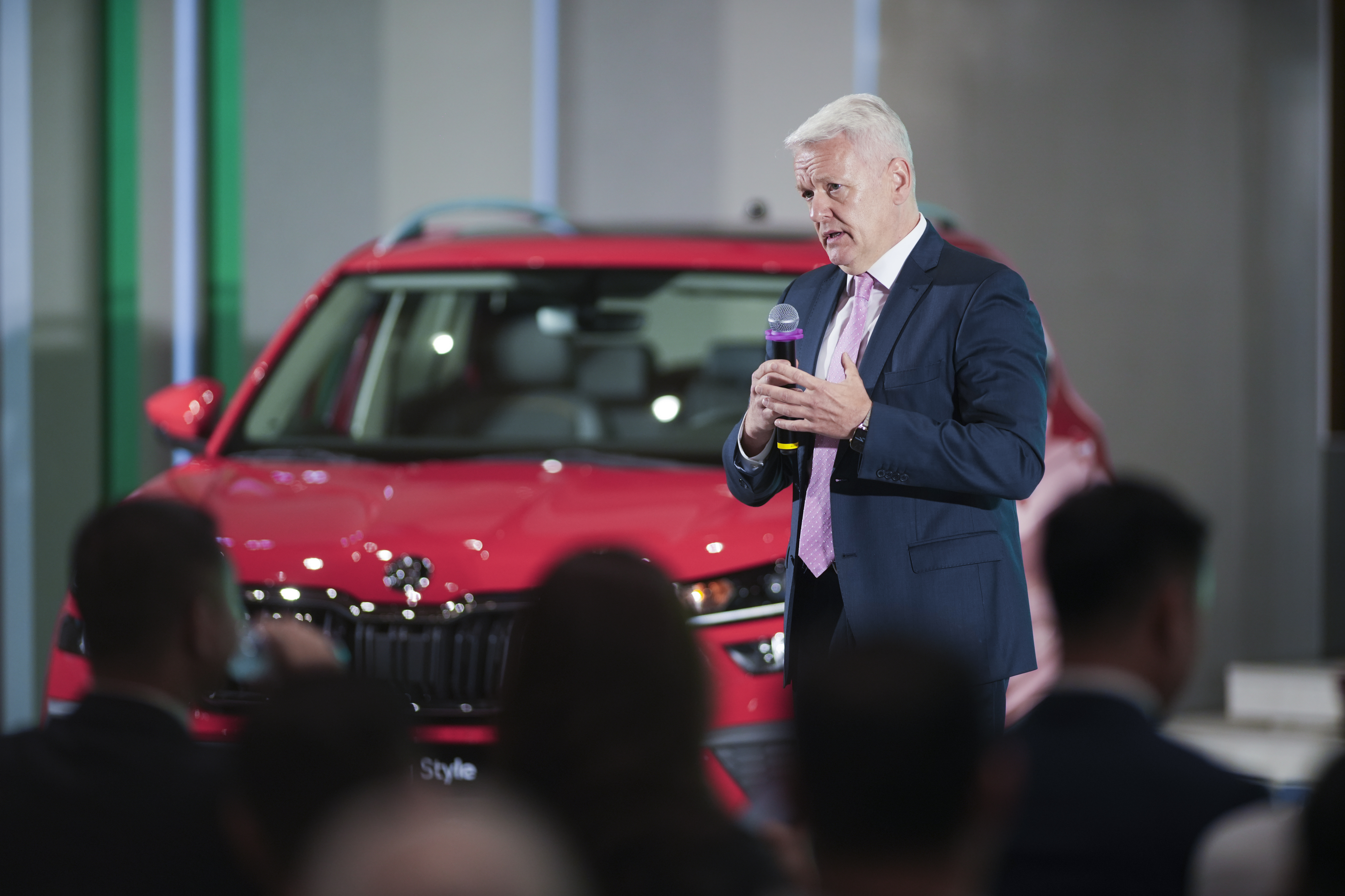 Skoda Kushaq lăn bánh từ Quảng Ninh: Xe chuẩn Âu, sản xuất tại Việt Nam