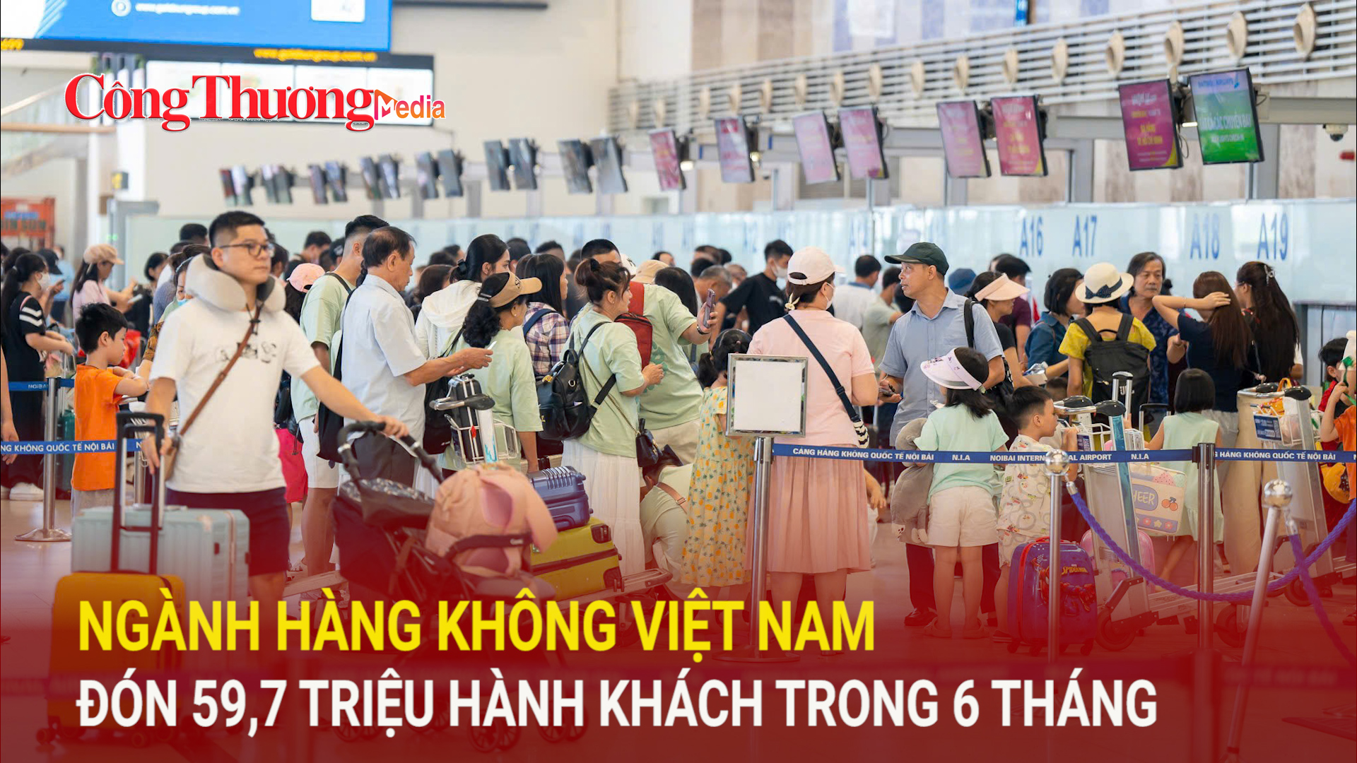 Ngành hàng không Việt Nam đón 59,7 triệu hành khách trong 6 tháng
