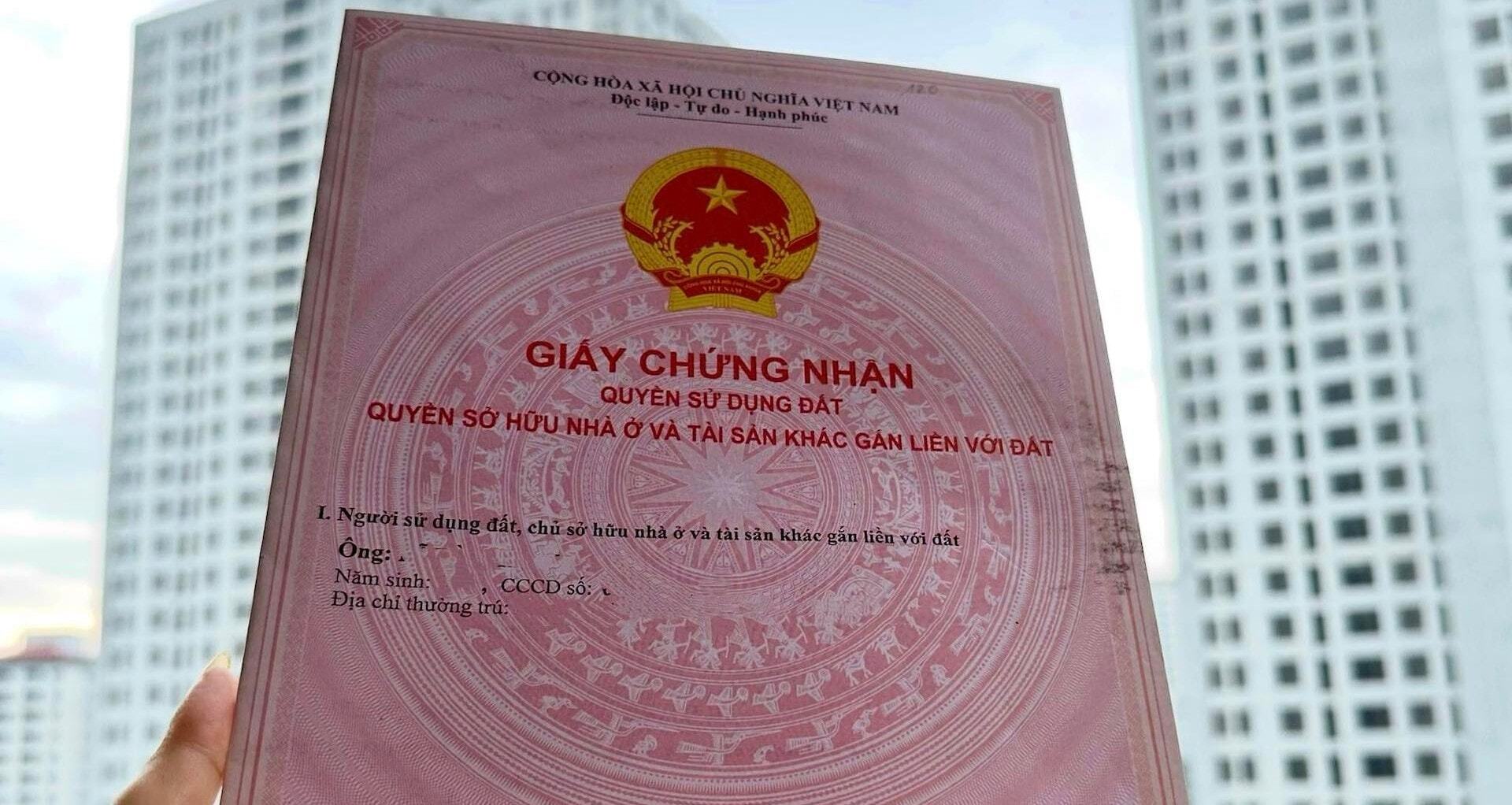 Phân quyền cấp sổ đỏ từ ngày 1/7